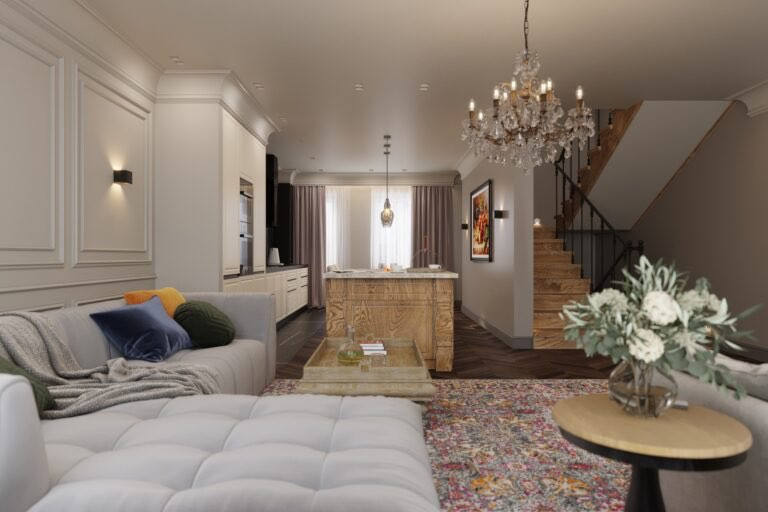 Дизайн-проект таунхауса