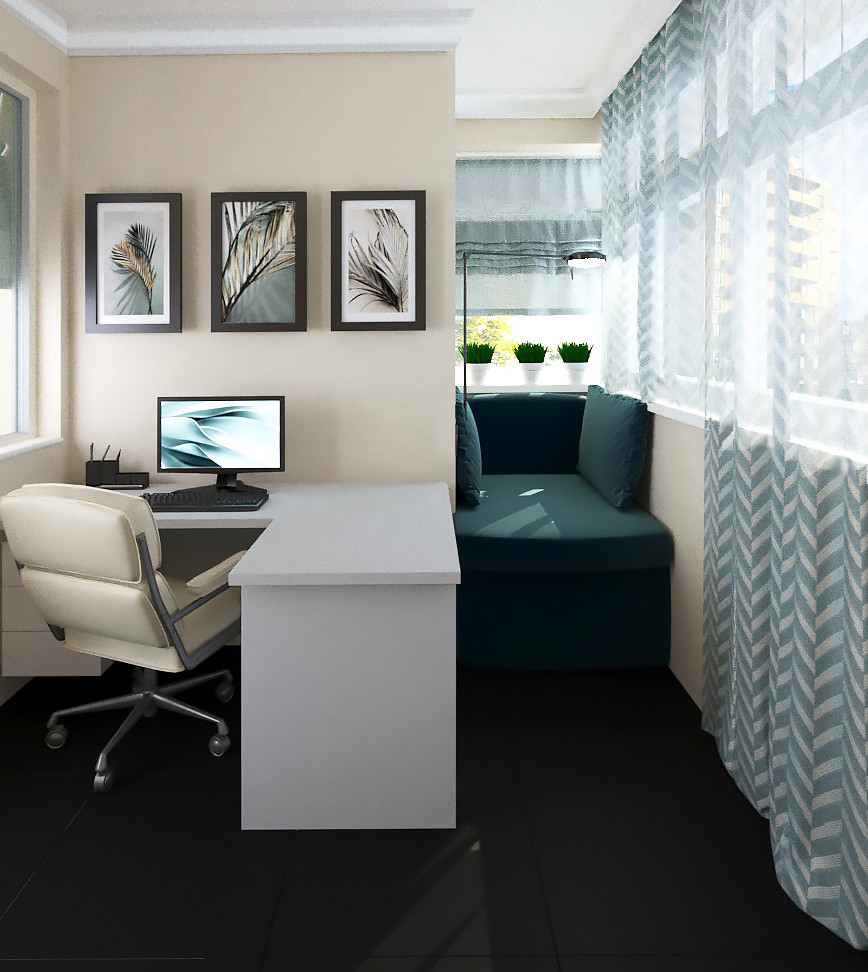 Обложка проекта: балкон