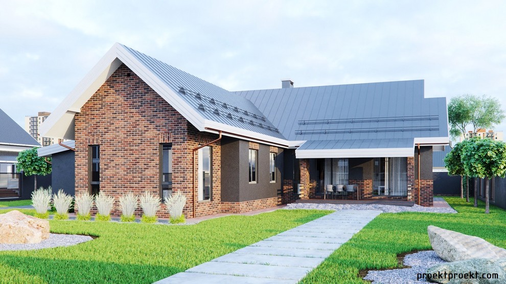 Одноэтажный дом