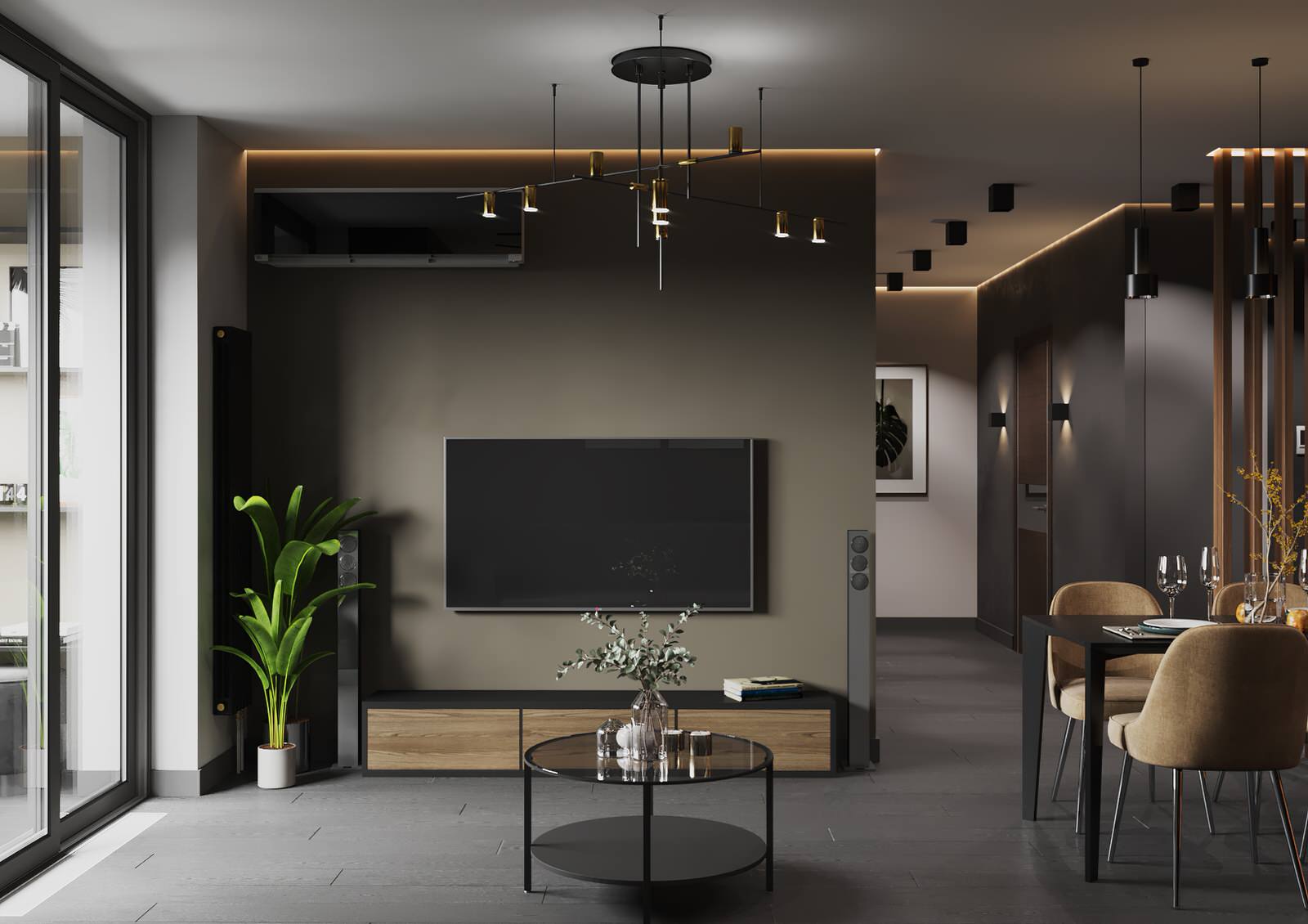 Кухня-гостиная