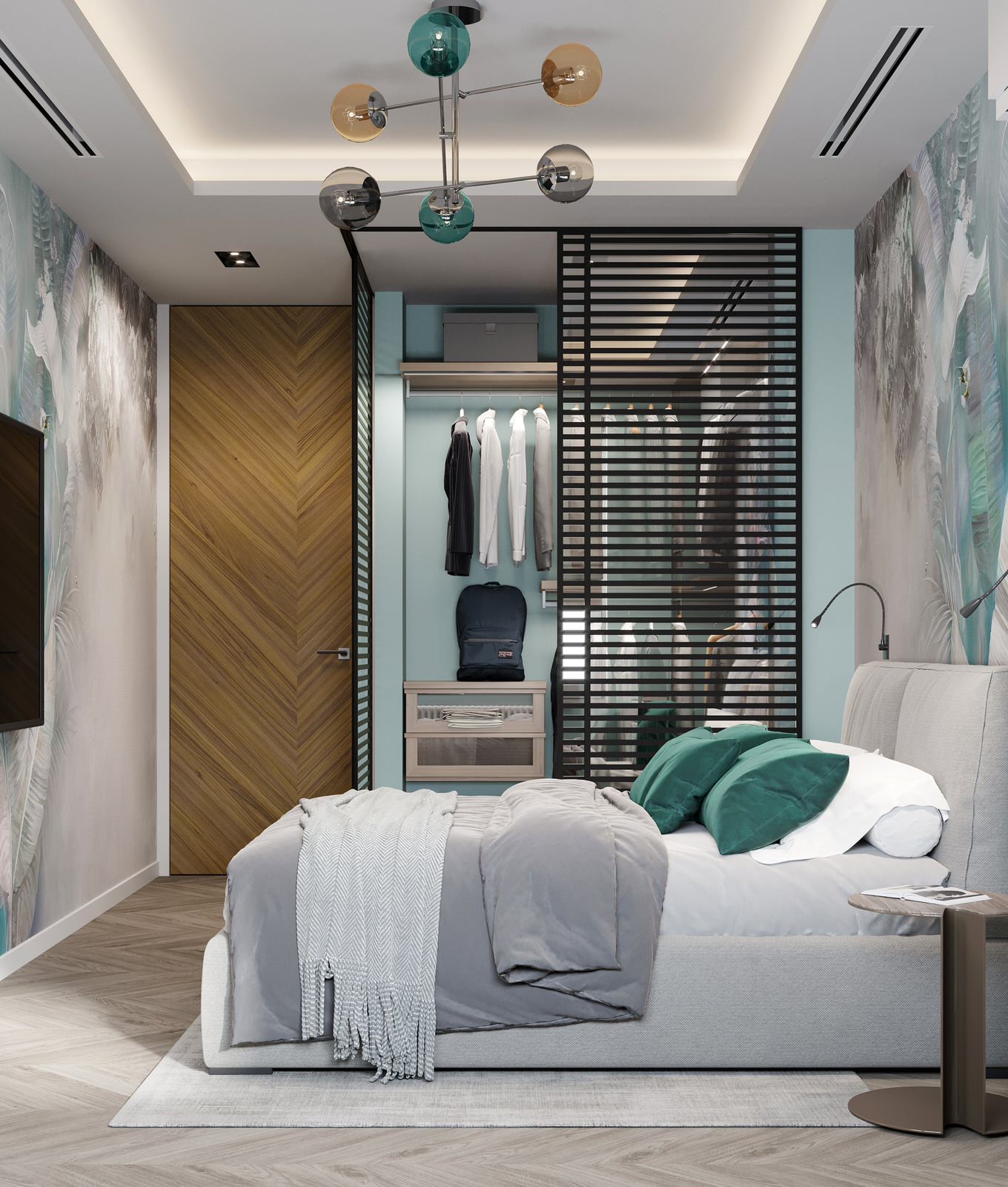 Интерьер квартиры в ЖК "Новый Лесснер", 60м²