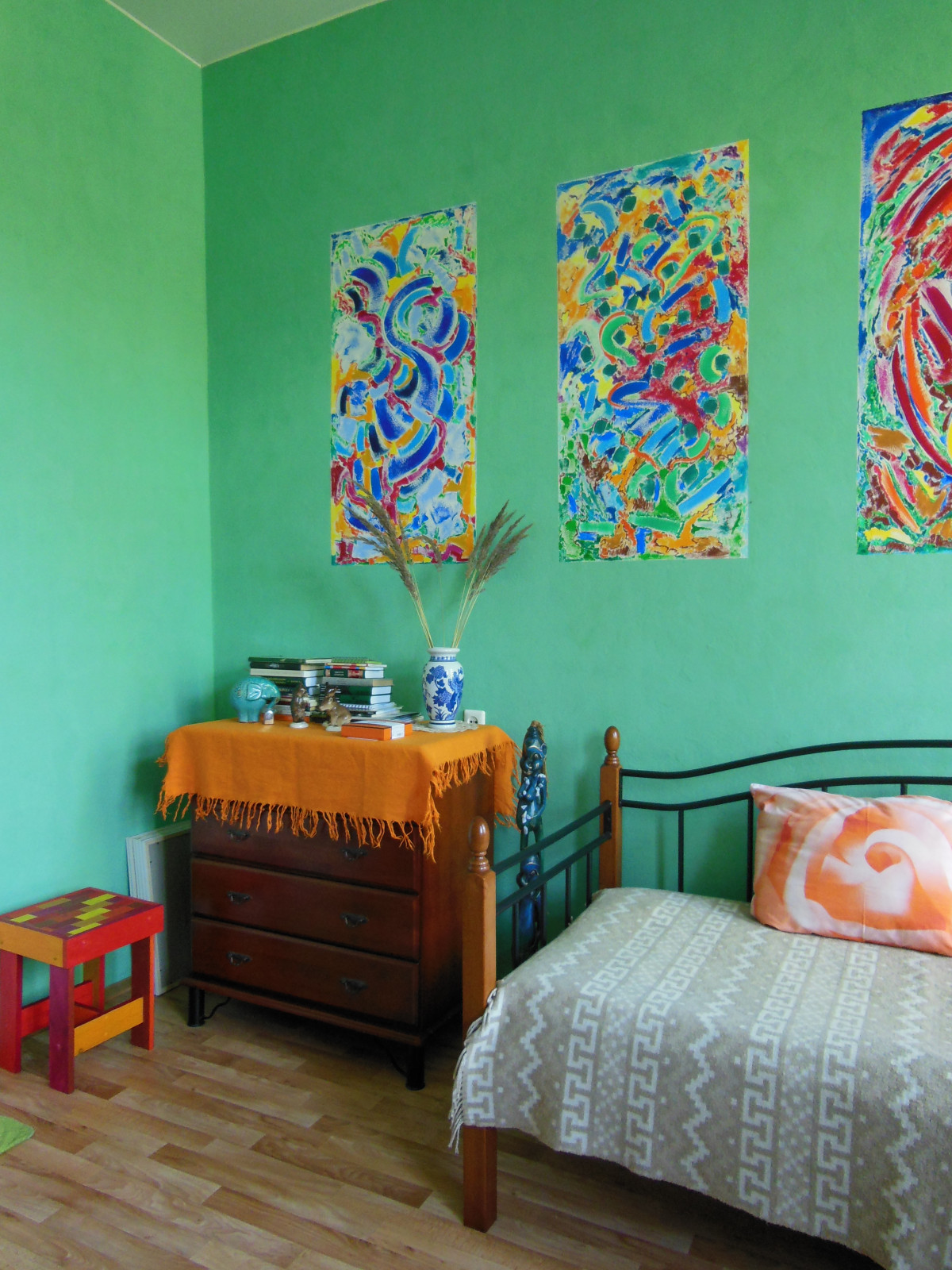 Обложка проекта: Абстрактная живопись для современного интерьера.