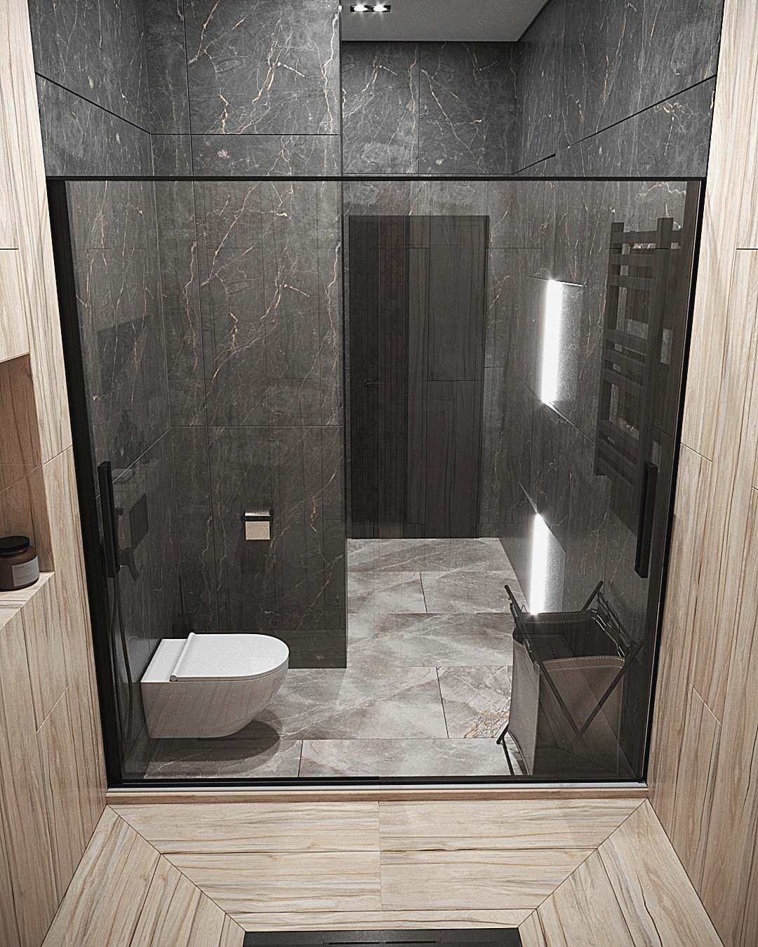 Санузел с мужским характером