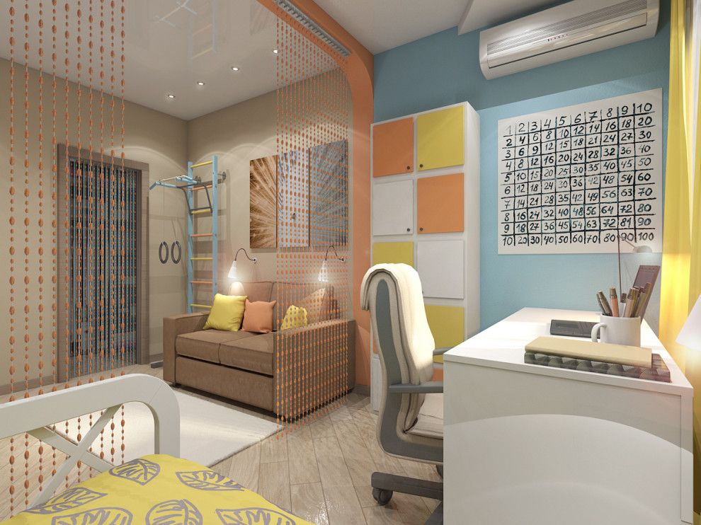 Яркий дизайн для замечательной семьи