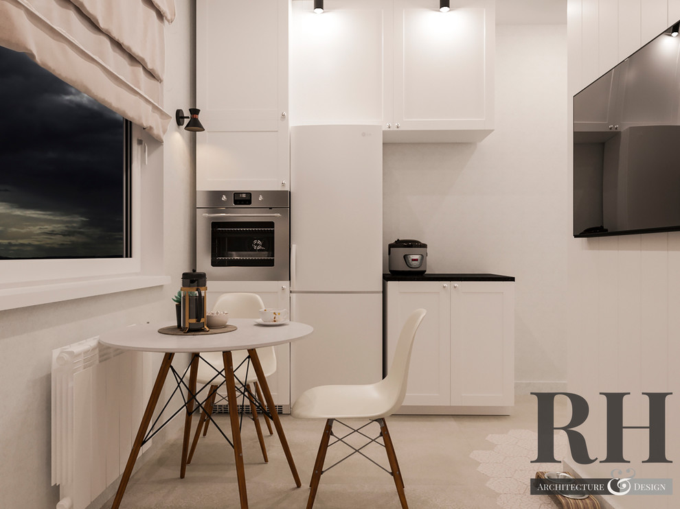 Дизайн проект прихожей и кухни