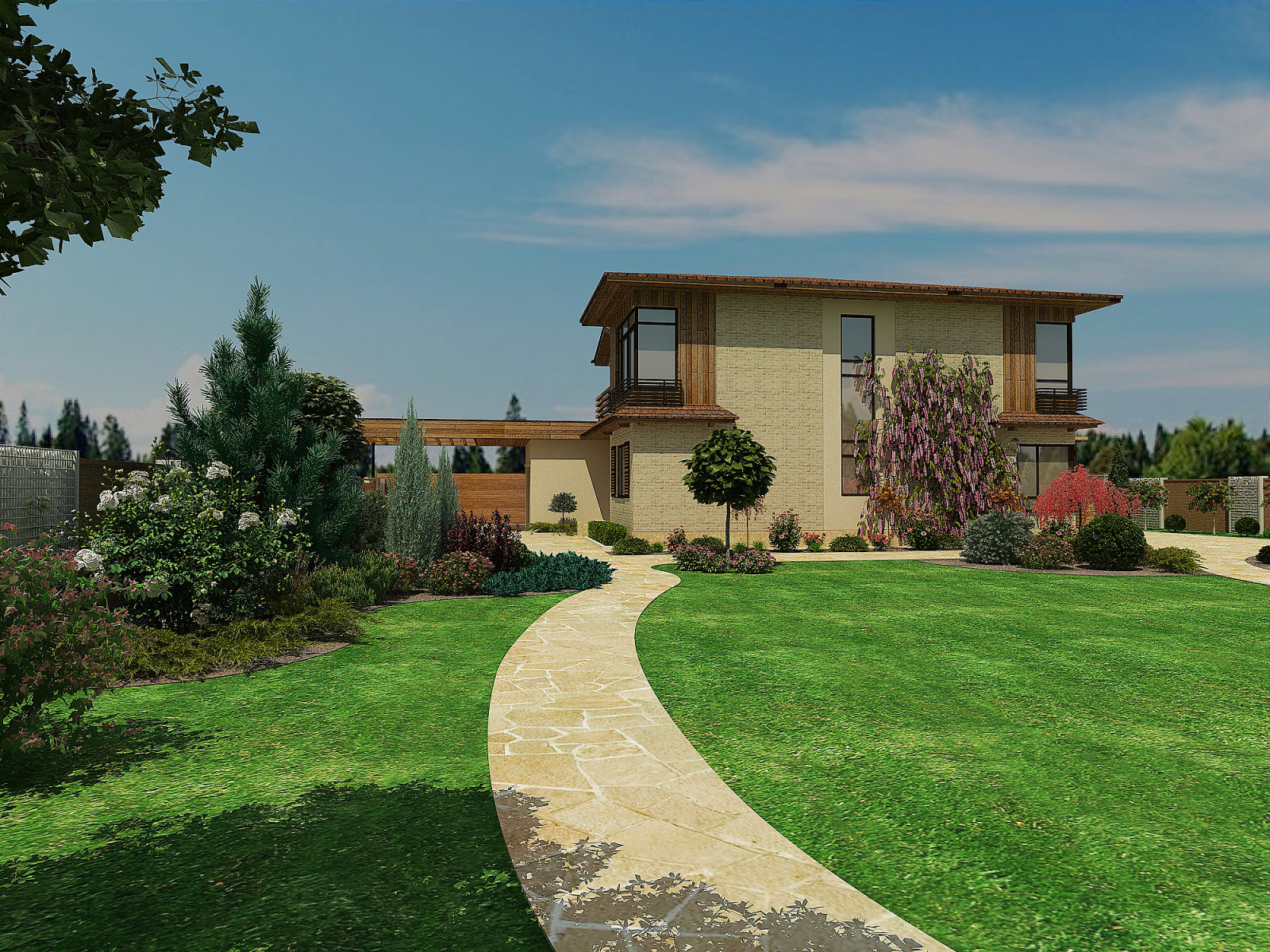 Обложка проекта: Проект дома и участка Ставрополь