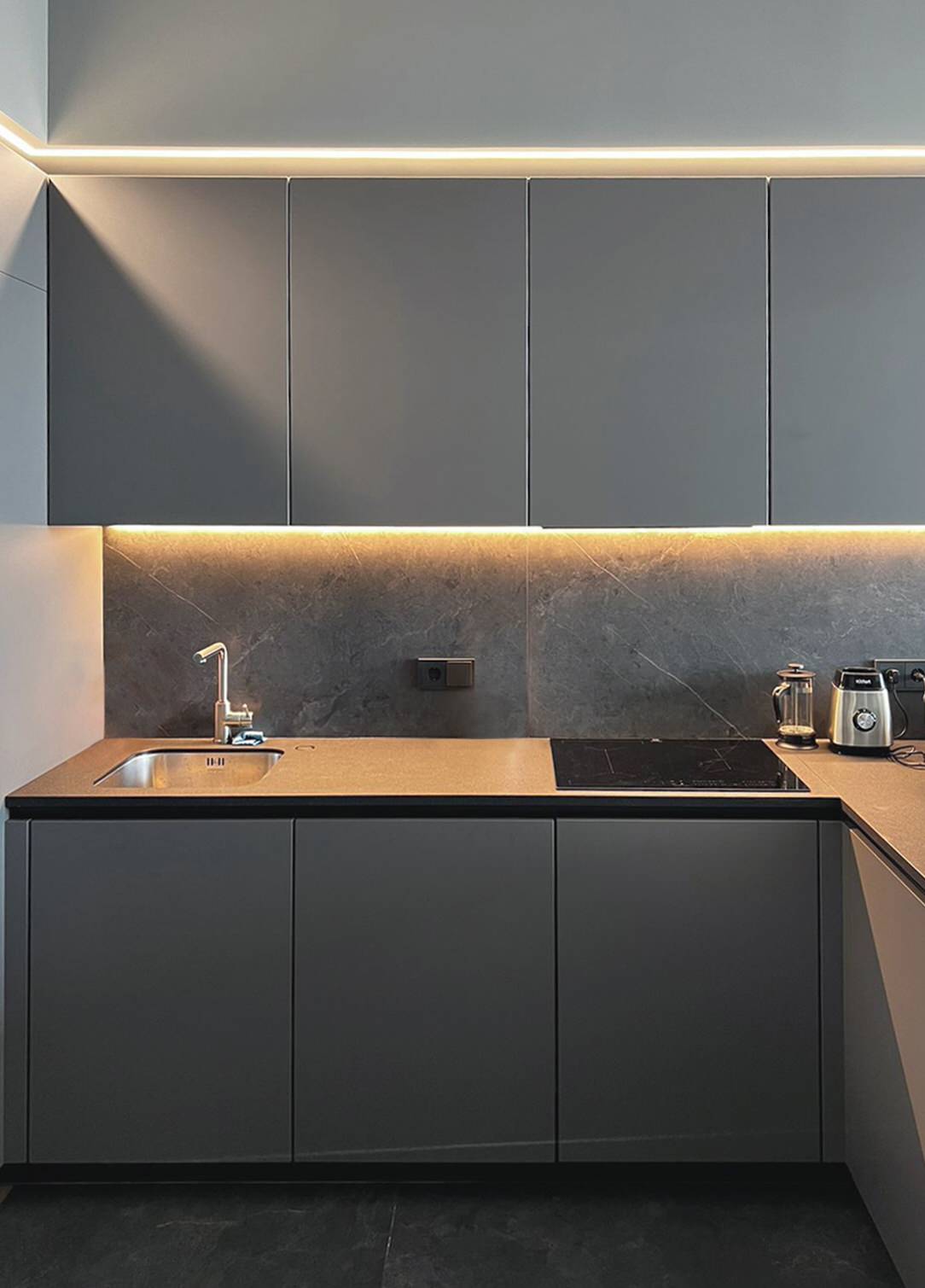 КУХНЯ NOBILIA ЖК «НЕВА ТАУЭРС»