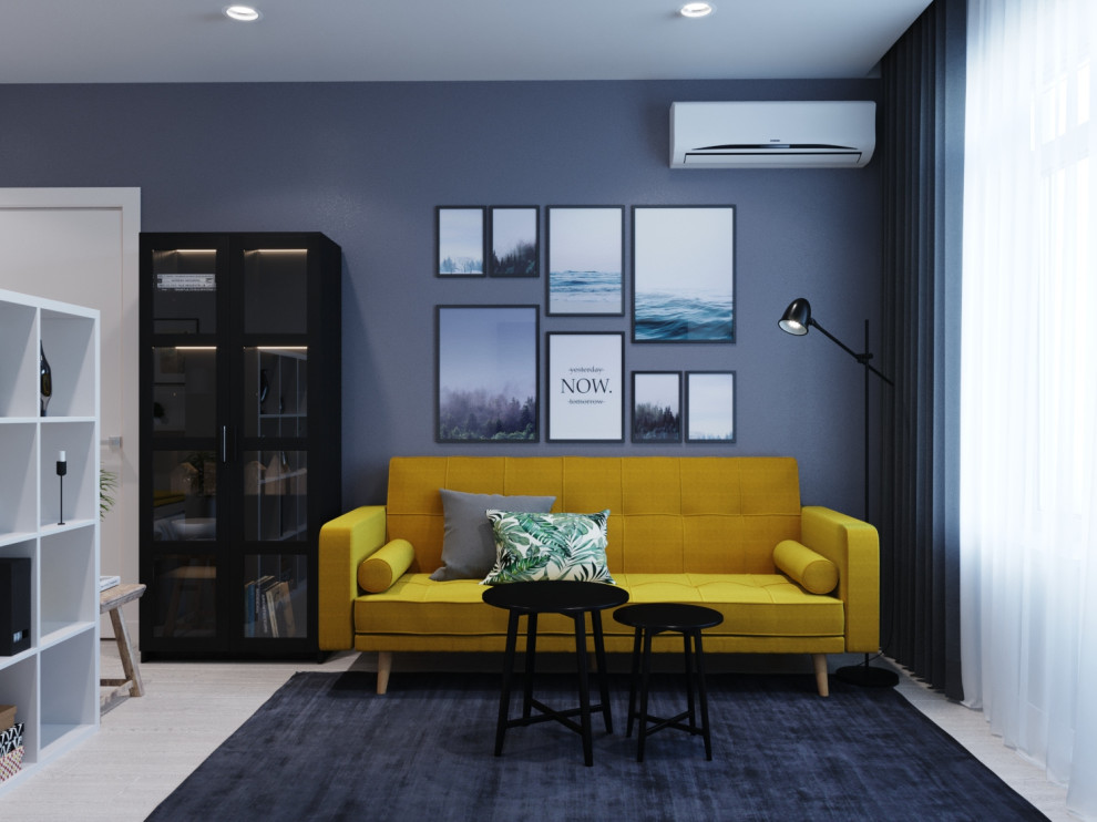 Обложка проекта: 41,3 кв.м, Однокомнатная квартира,ЖК Парк Горького, г.Воронеж