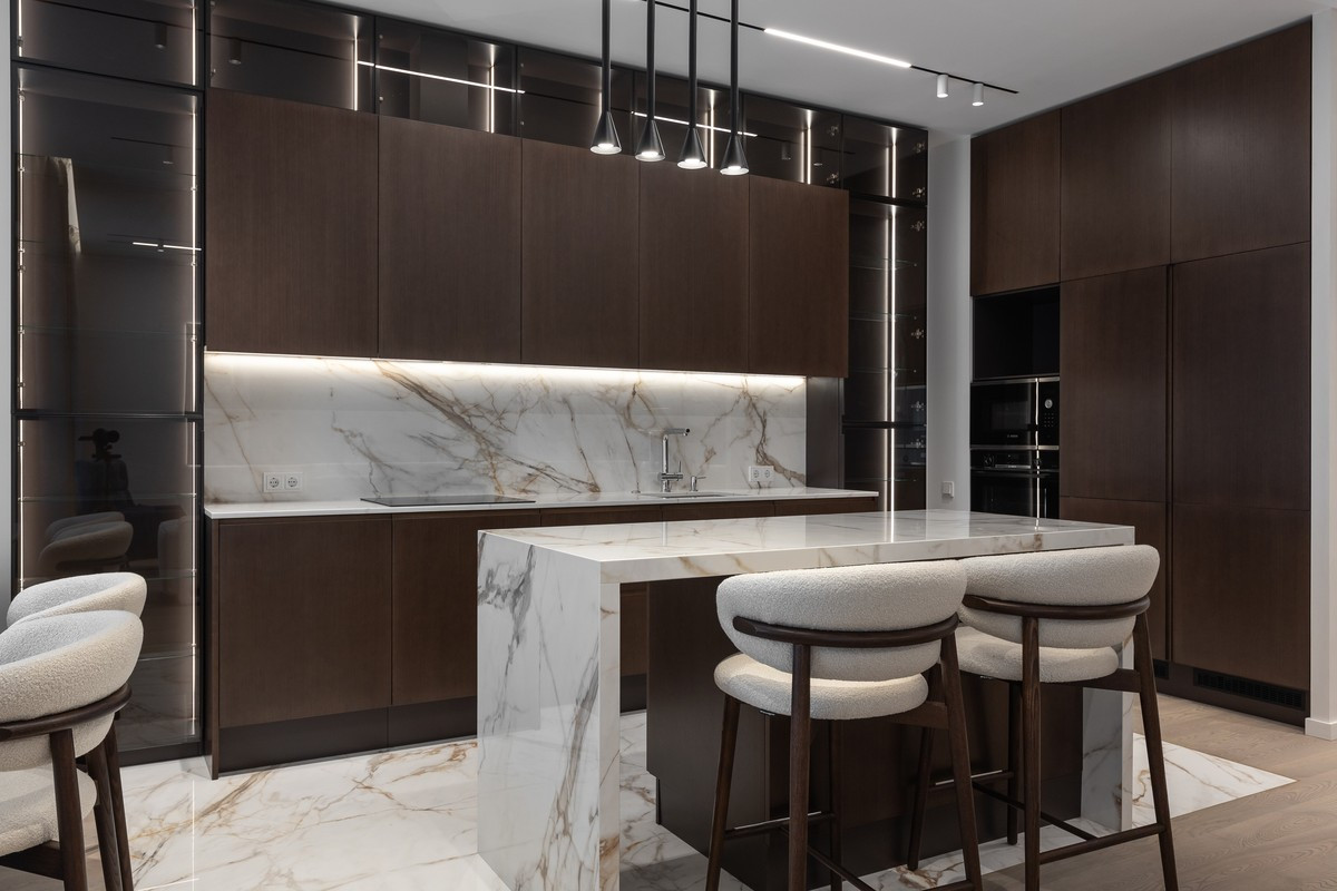 Квартира в современной классике (фото, ход реализации)