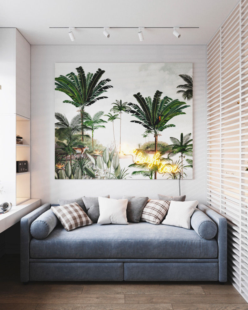 Проект: ЖК Октябрьское поле 40 м.кв