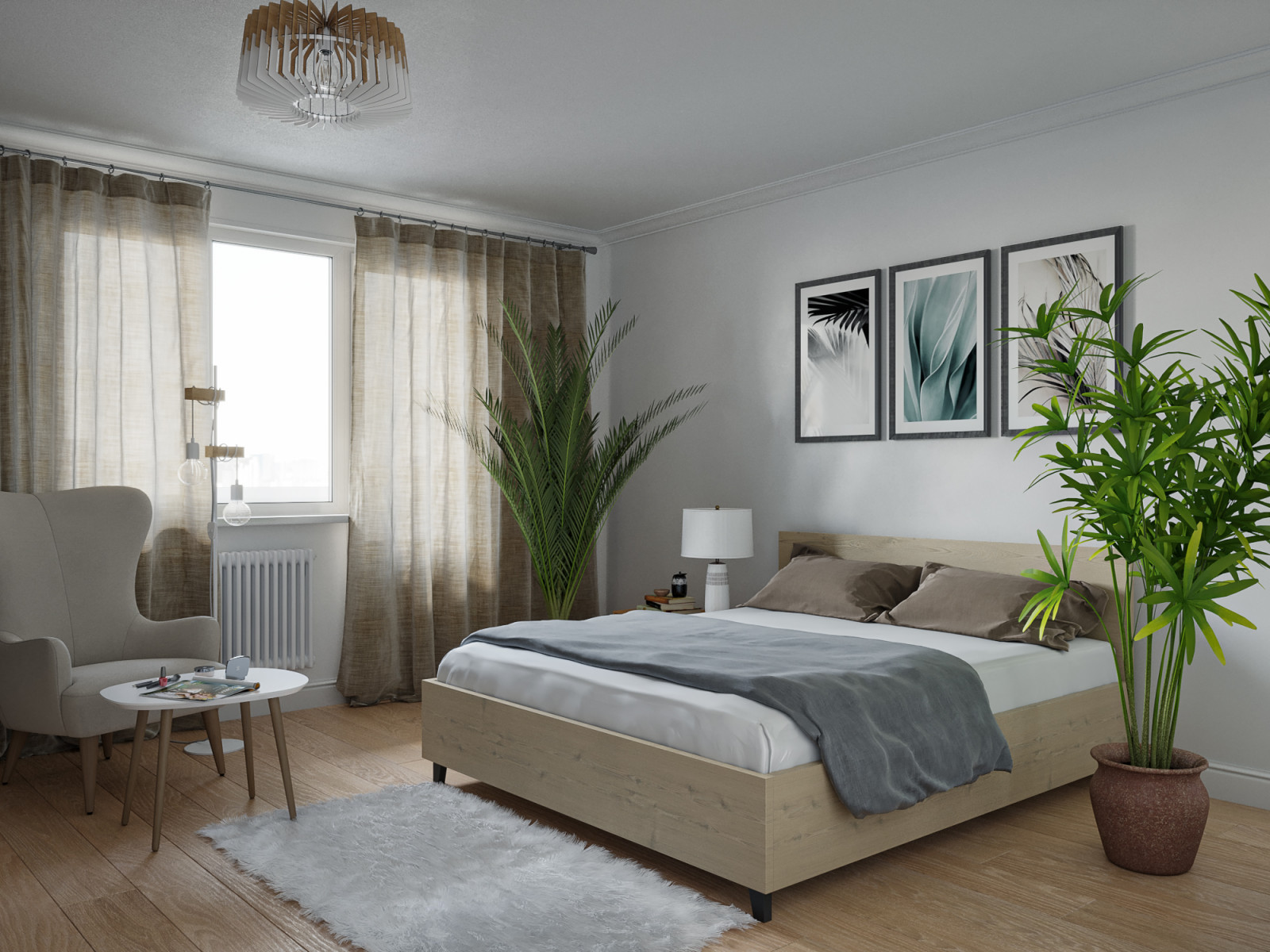 Квартира "Белый лист"