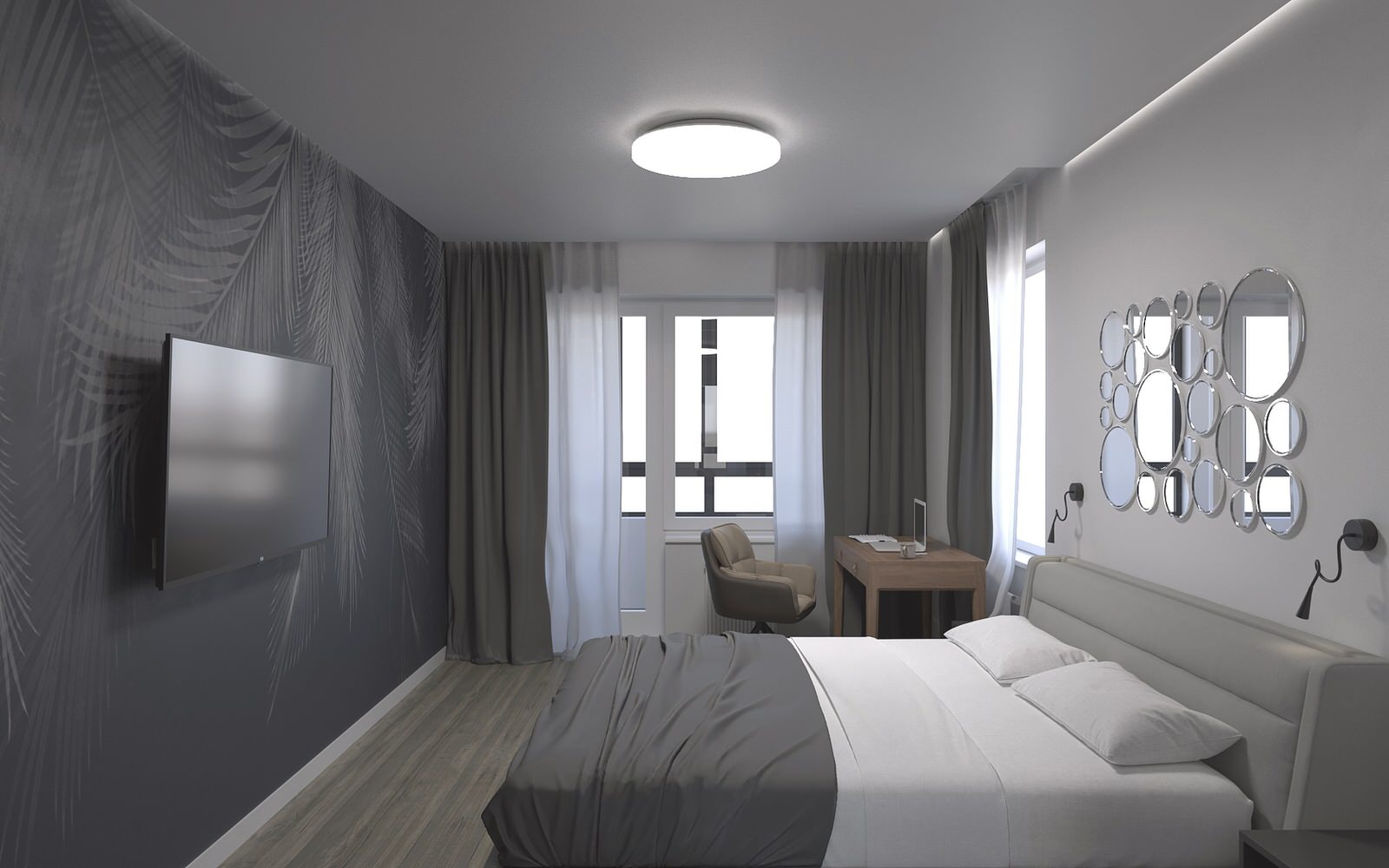 Дизайн проект квартиры 93м