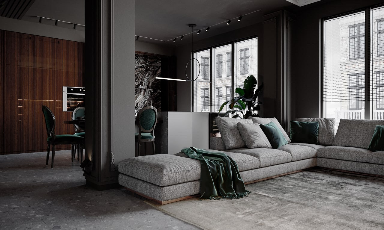 Обложка проекта: Апартаменты в ЖК BaumanHouse