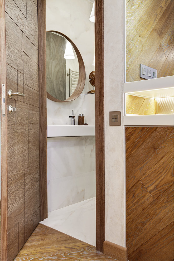 Обложка проекта: Трехкомнатная квартира на Нагатинской Набережной