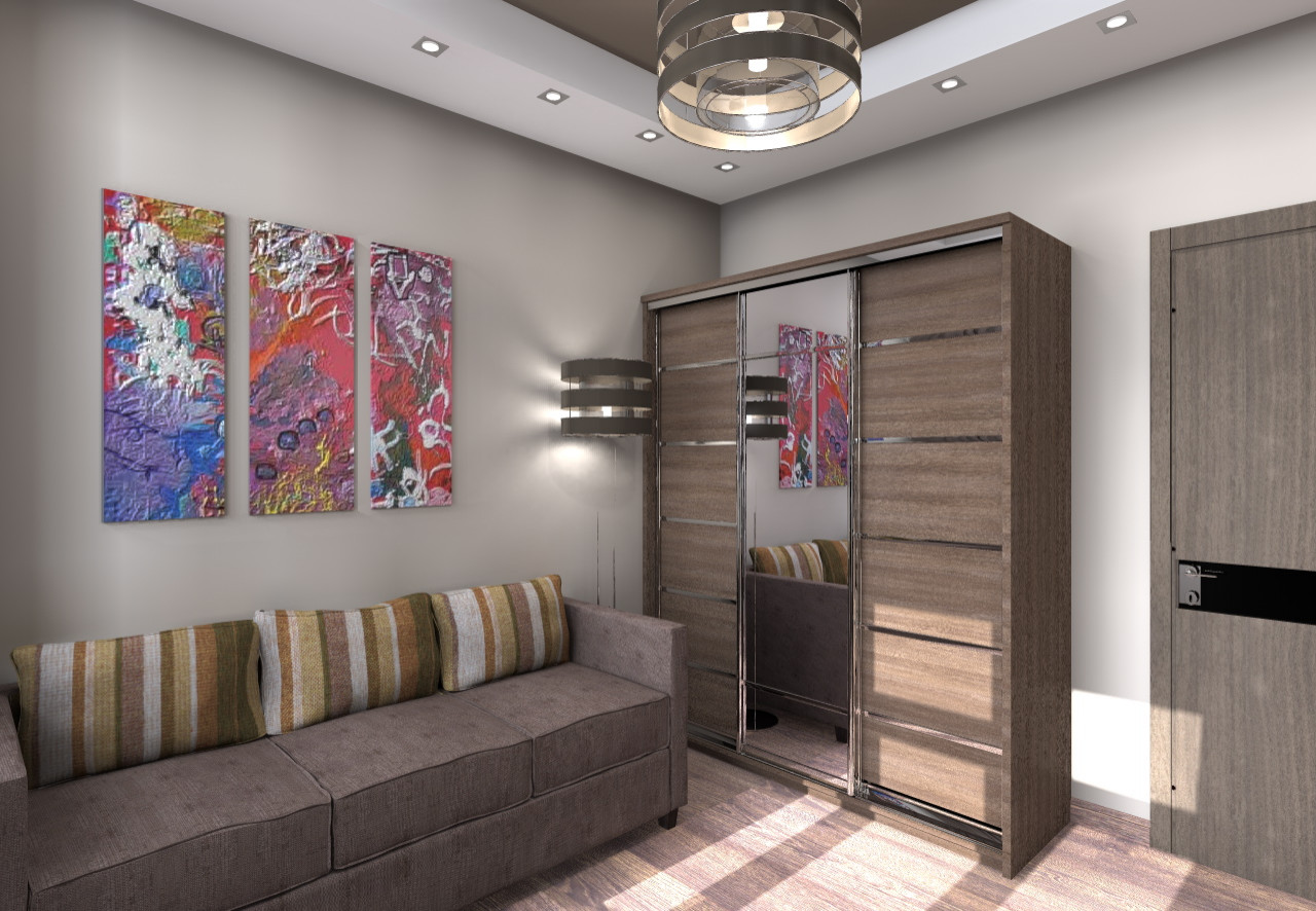 Дизайн-проект квартиры в ЖК "Дирижабль" на Профсоюзной ул.