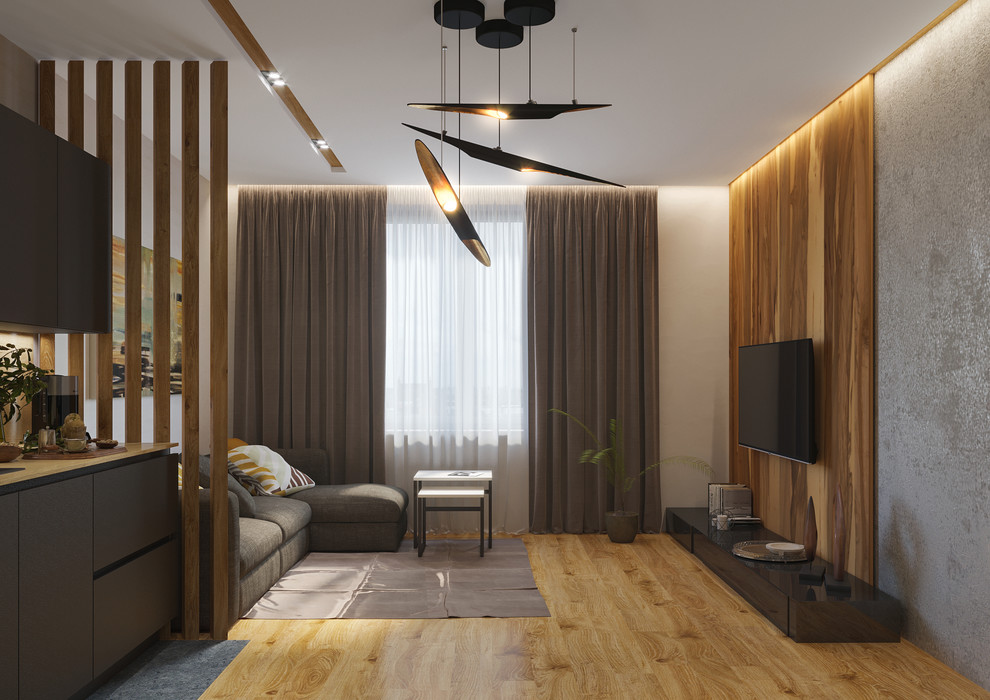 Дизайн интерьера двухкомнатной квартиры в СПб