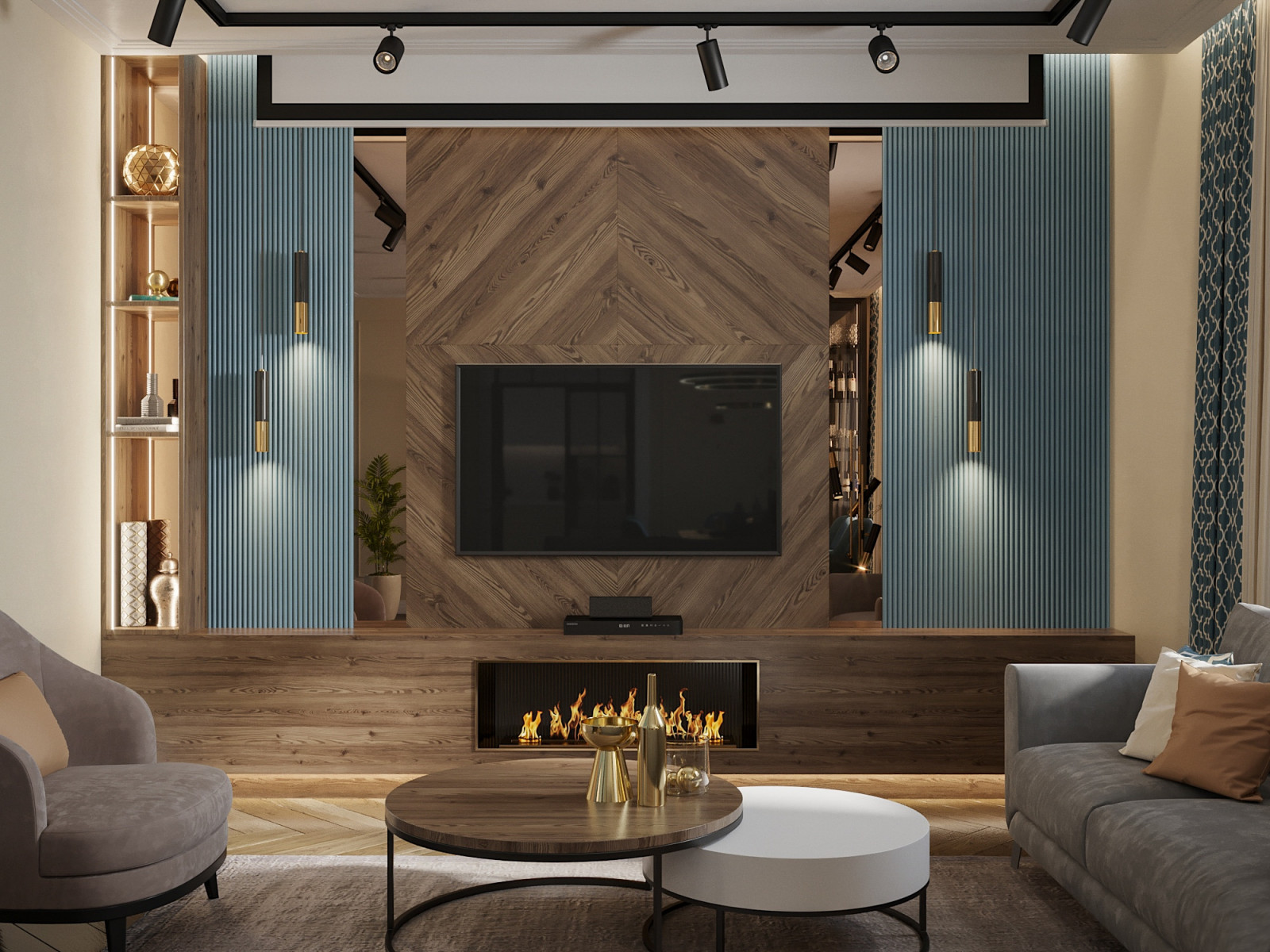 Дизайн квартиры в г. Омске ЖК "Серебряный берег"