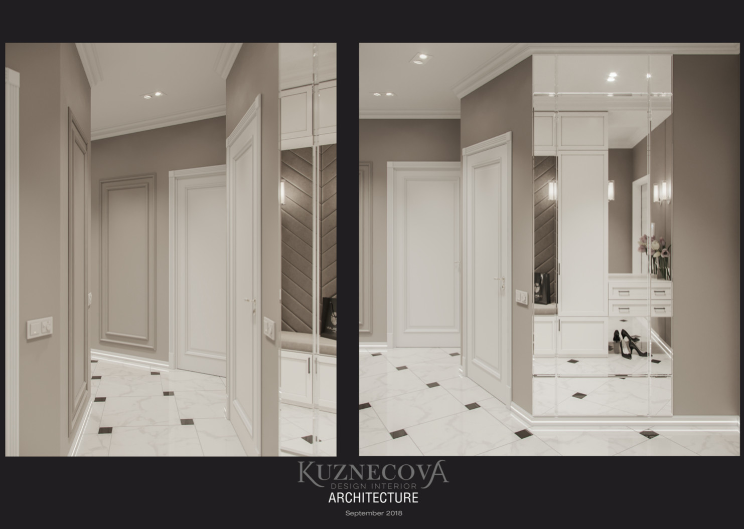 Дизайн проект квартиры 85 кв.м.