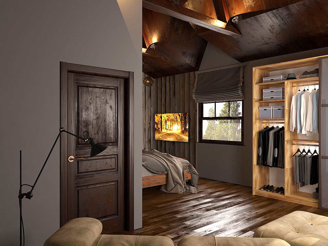 Коттедж. Шале на Волге