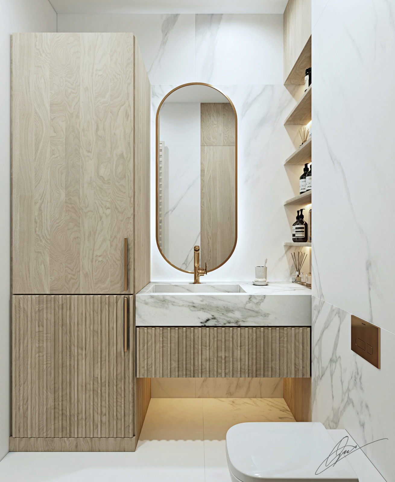 Трёхкомнатная квартира в ЖК "Discovery Park"