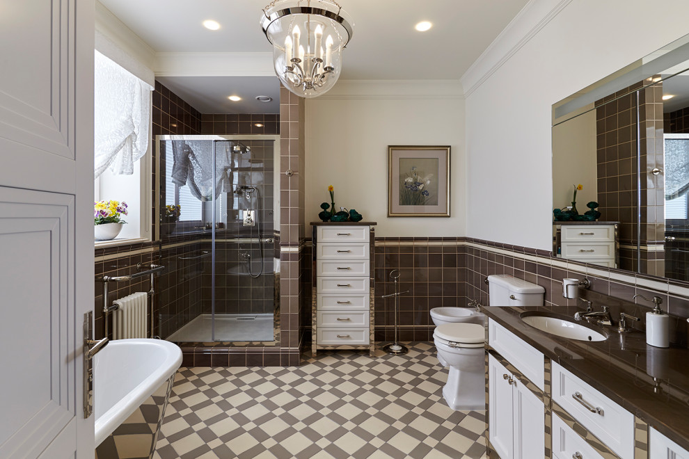 Интерьер санузла в американском стиле