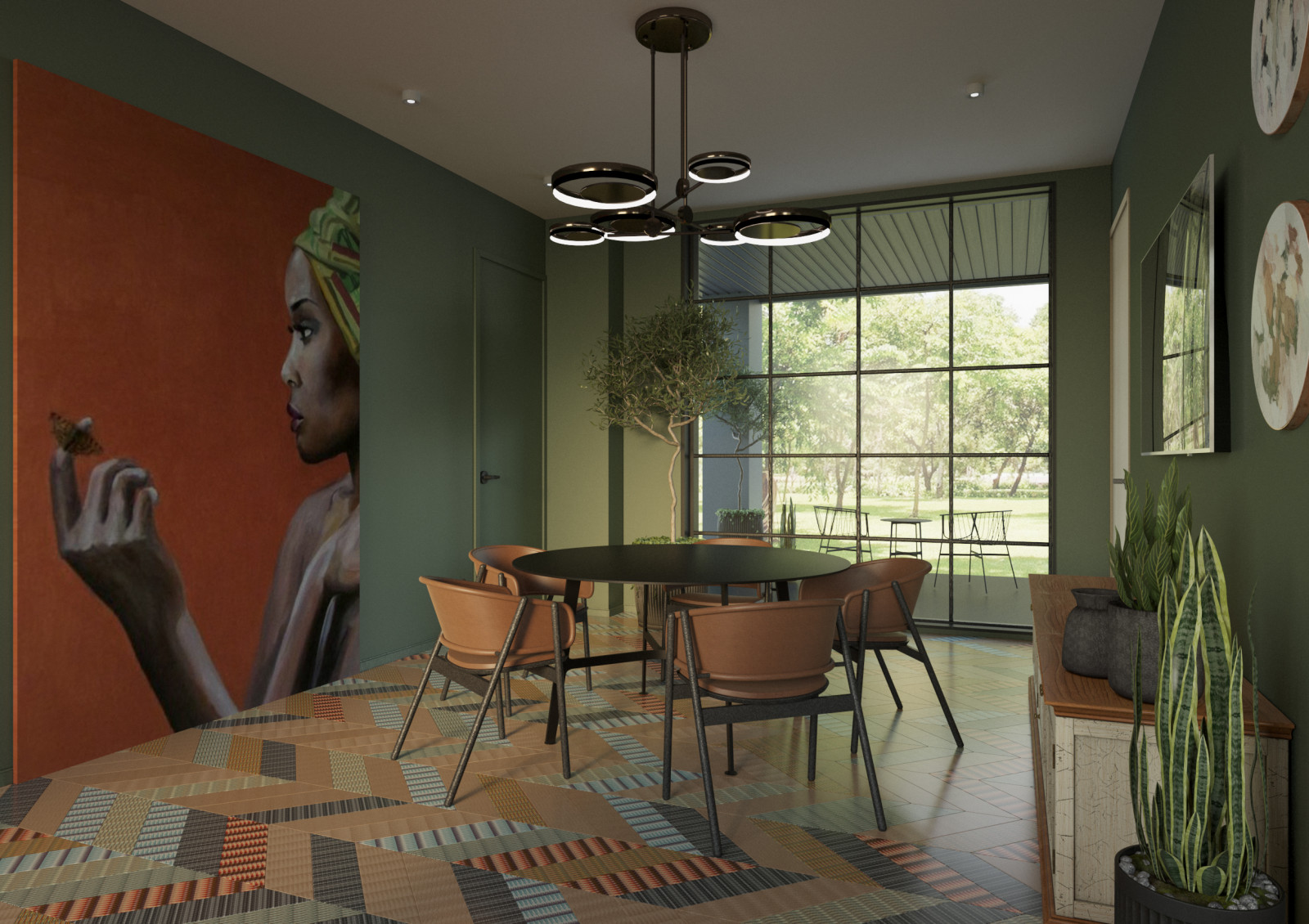 Дизайн-проект загородного дома