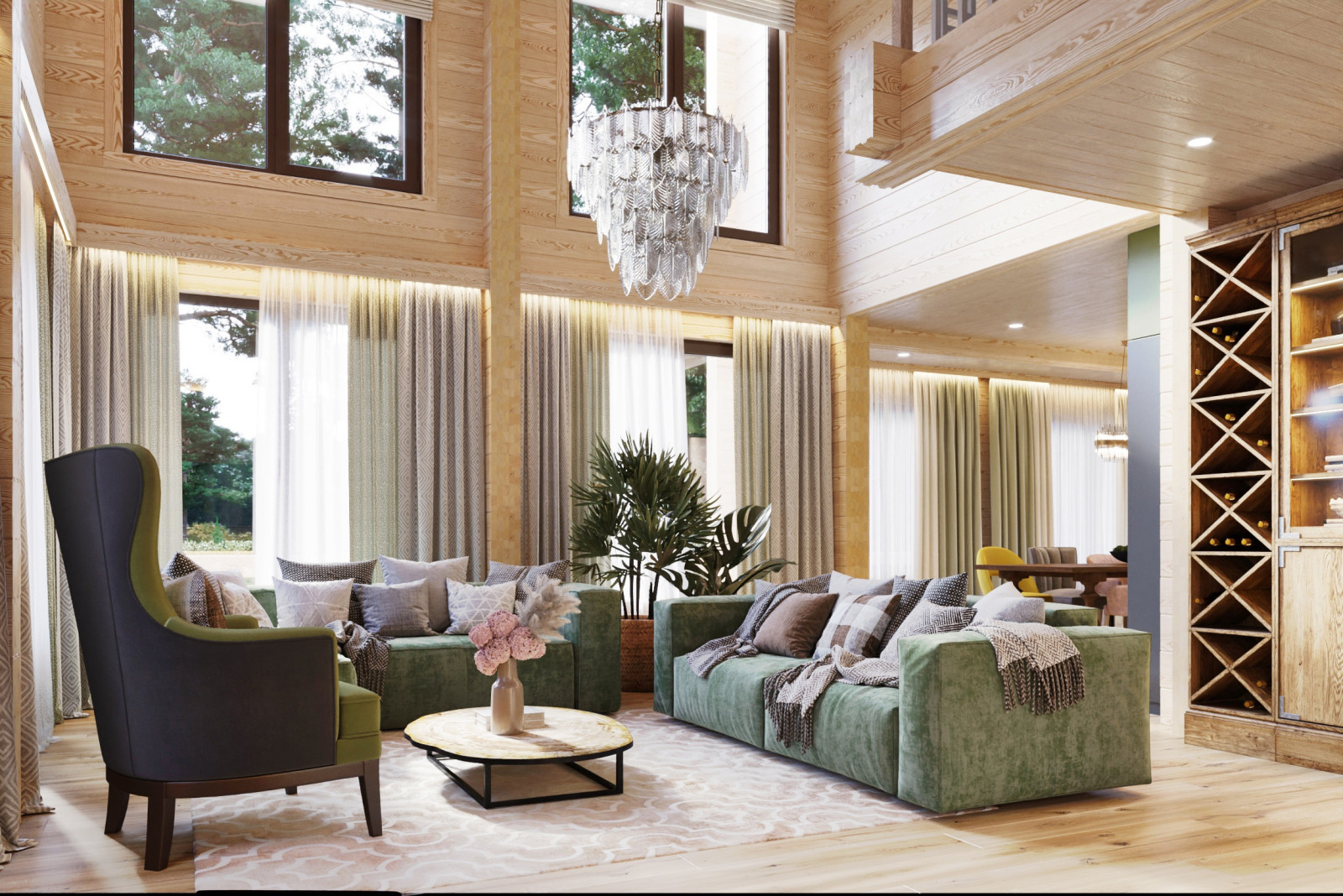 Частный дом в поселке "Сосны"