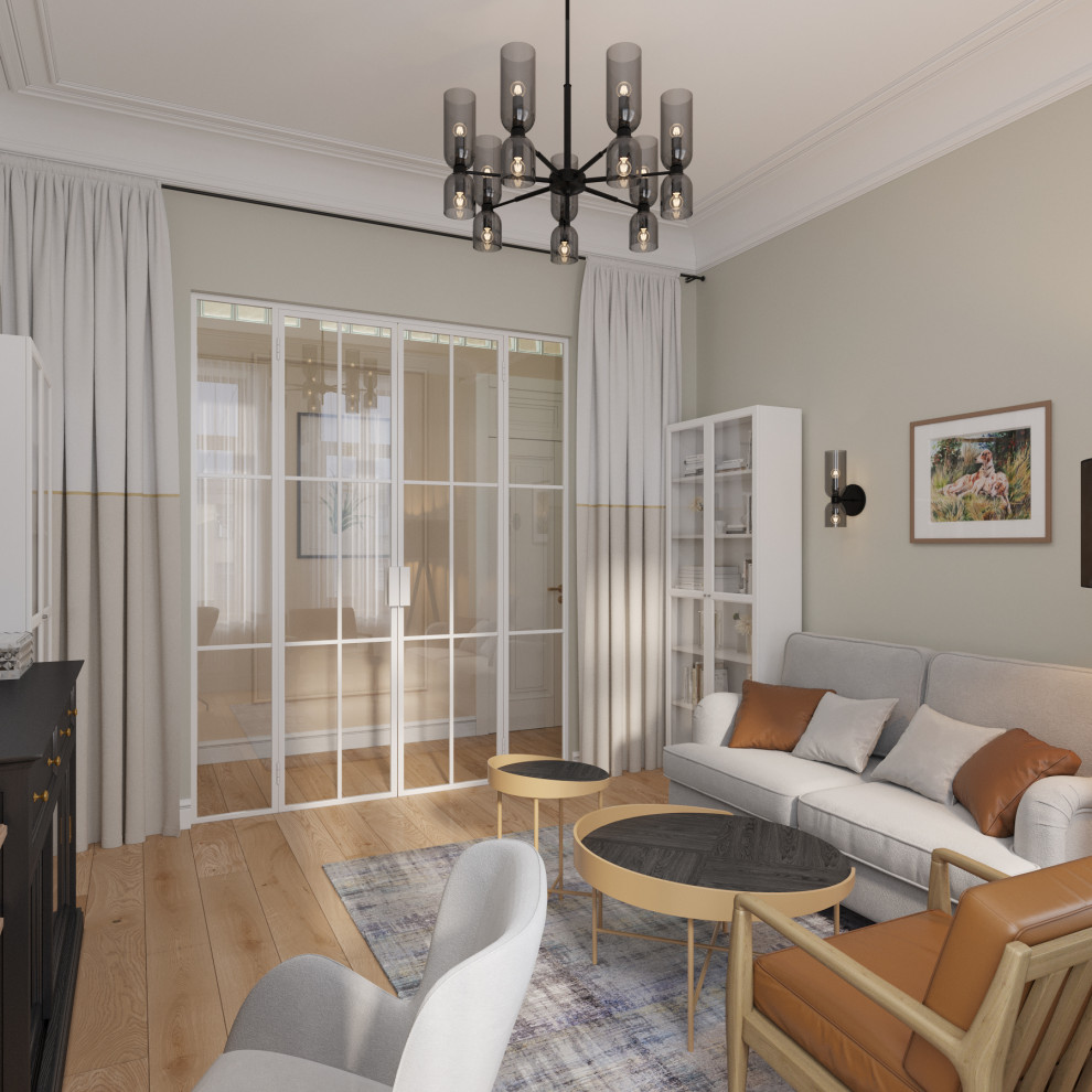 "Очарование старого фонда". Квартира в центре Петербурга