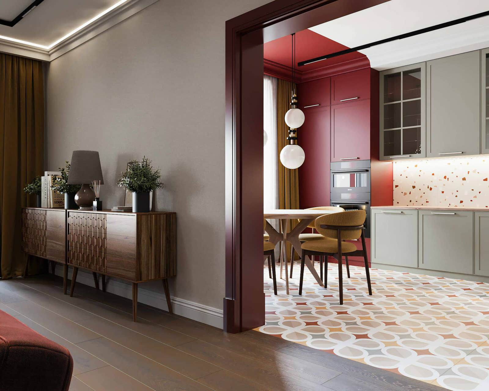 Дизайн и ремонт квартиры в ЖК «Депутатский Дом» — Созвучие стилей