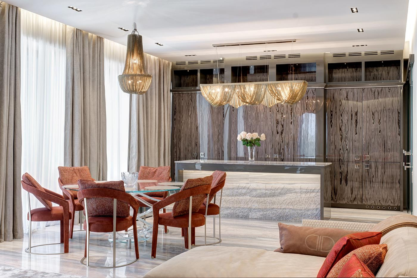 Жилая квартира на улице Бурденко