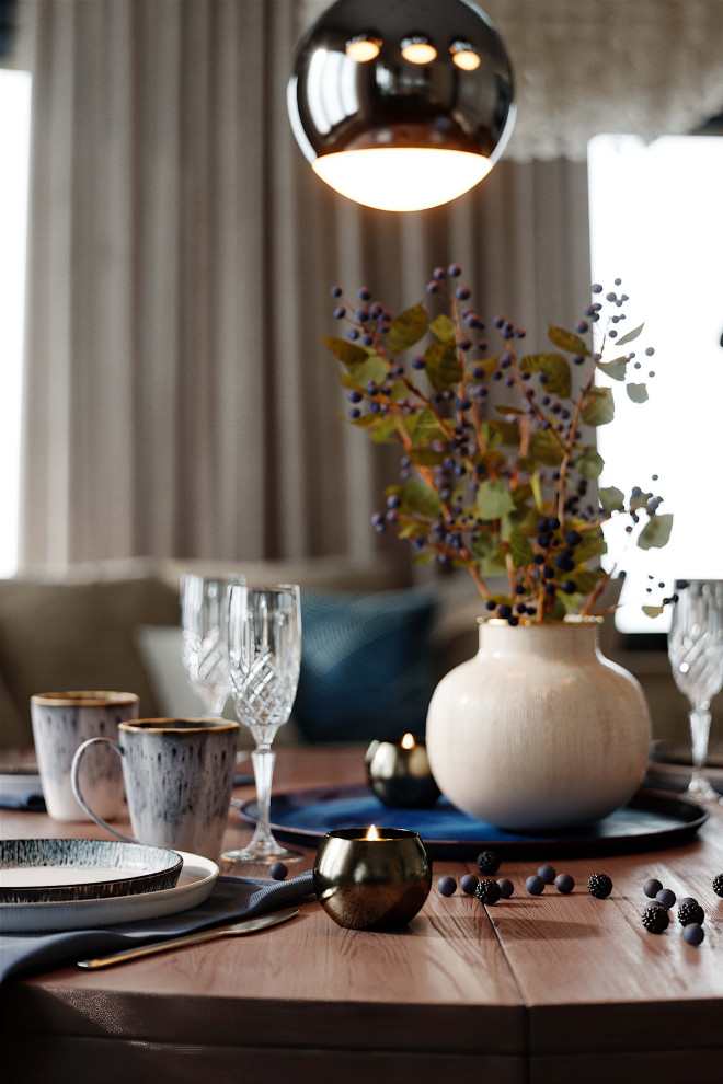 Обложка проекта: Квартира в ЖК Vavilove, 106 м2