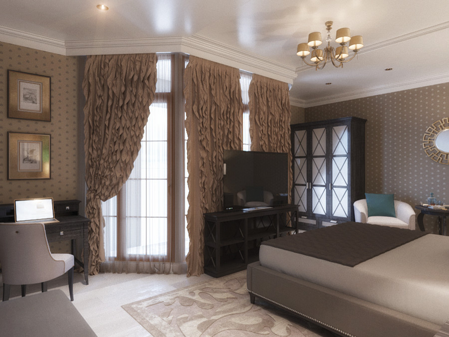 Дизайн-проект интерьеров загородного дома