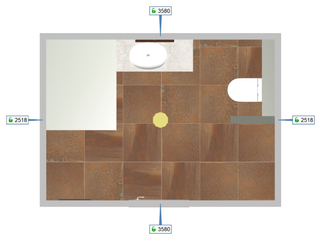 Обложка проекта: ванная в ЖК Сапфир