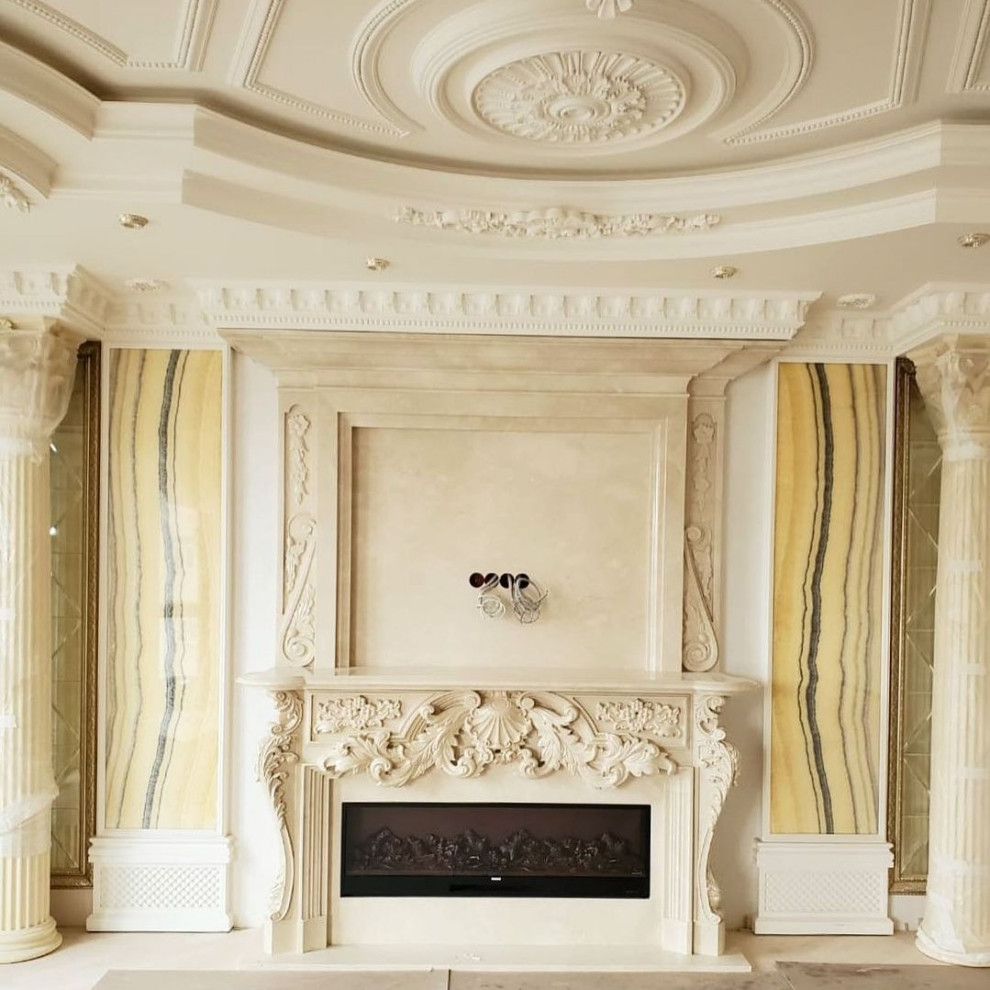 Столешницы, камины и декор из мрамора