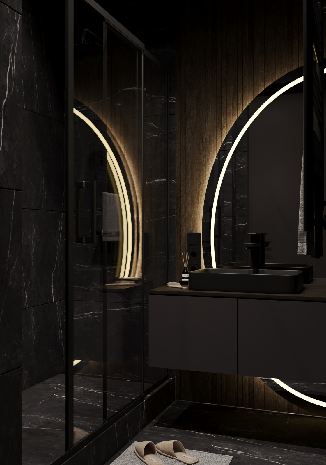 Дизайн интерьера квартиры в ЖК Вереск в престижном районе Москвы