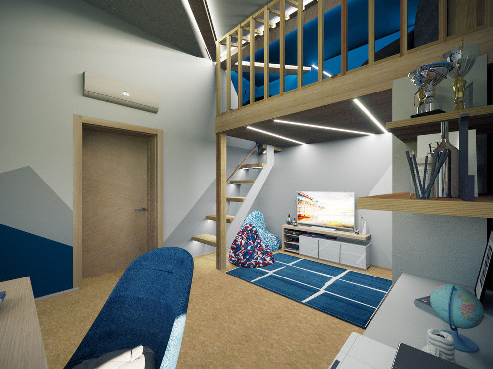 Комната для мальчика 14 лет