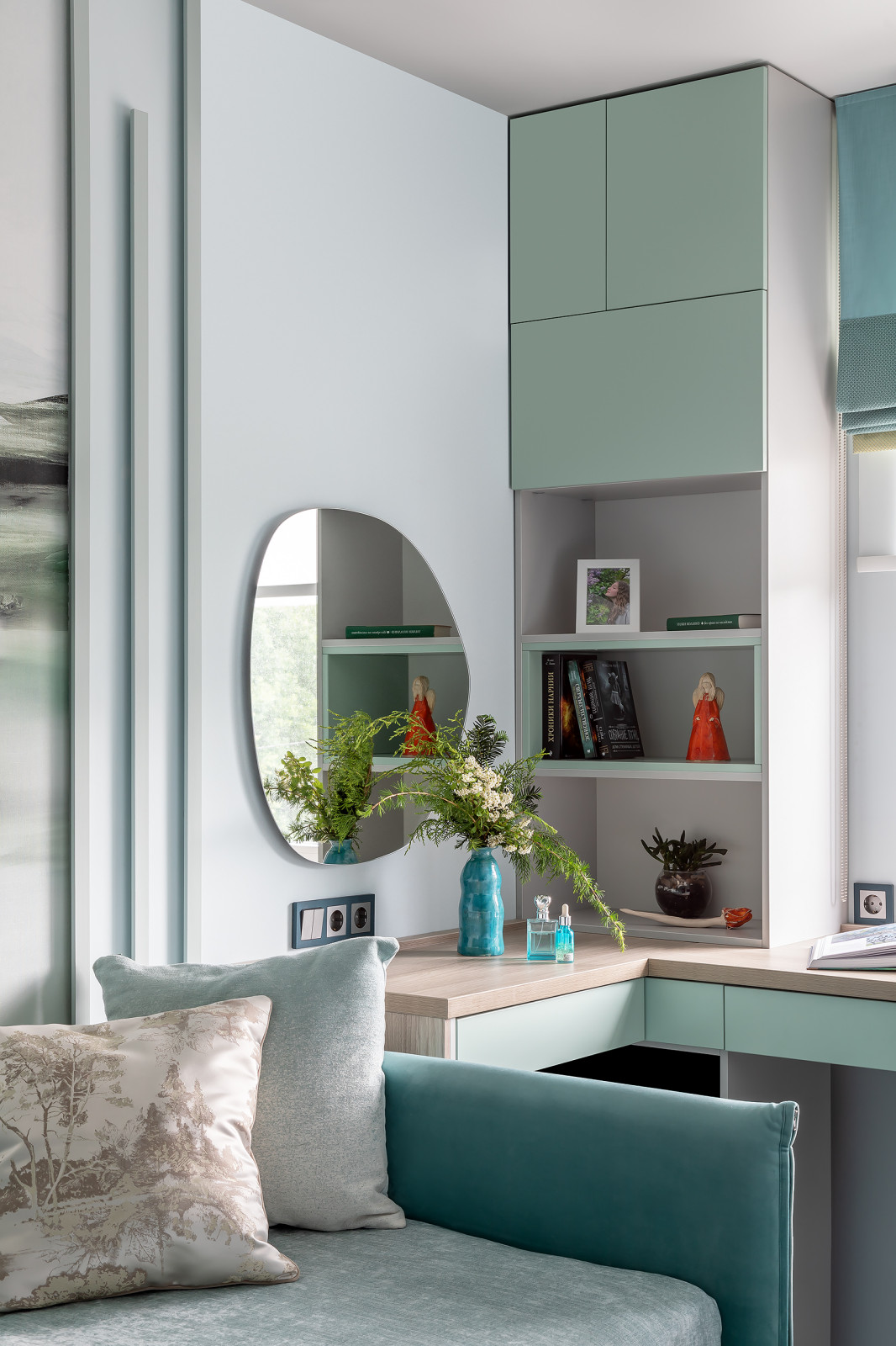 Квартира с яркими деталями и штрихами