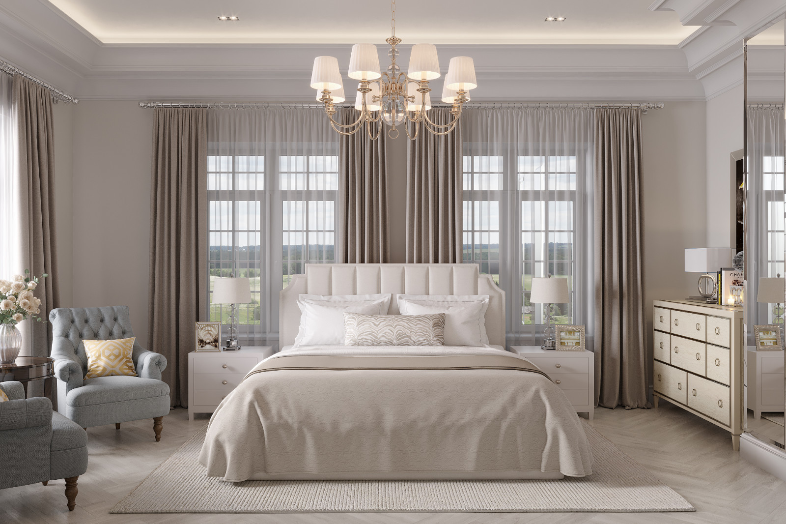 Дом в классическом стиле, 500 м2