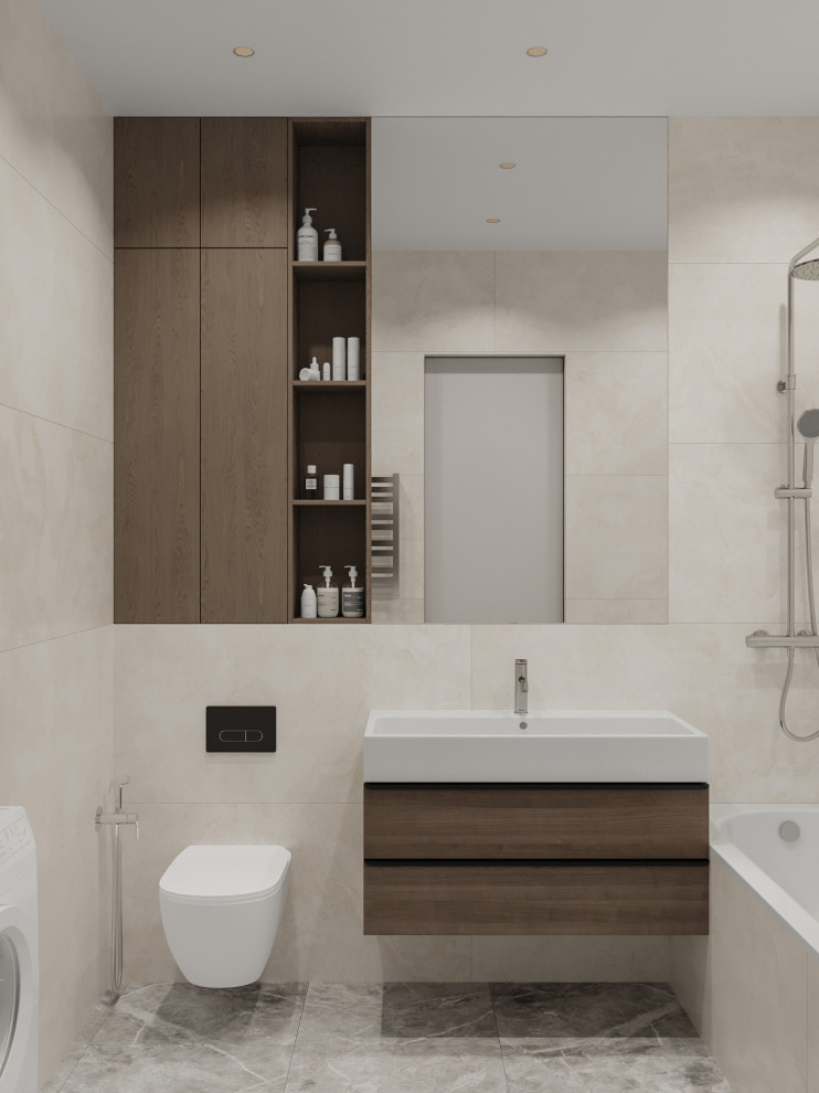 Современный проект квартиры 73 м² в ЖК на Причальном