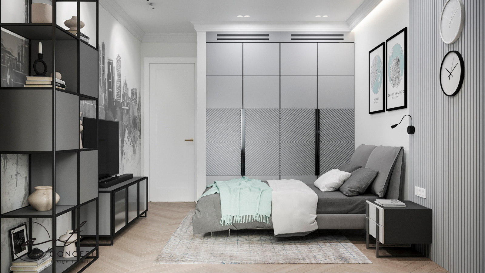 Обложка проекта: Квартира в ЖК Серебрянный Парк