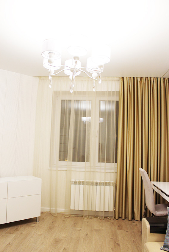 Реализованный проект двухкомнатной квартиры