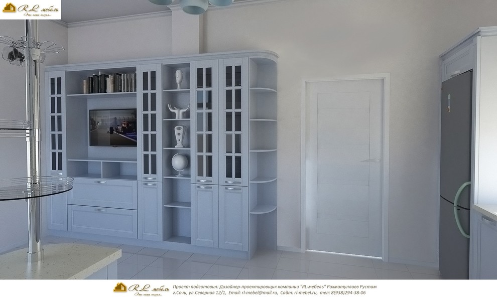 Кухня "Голубая лагуна"