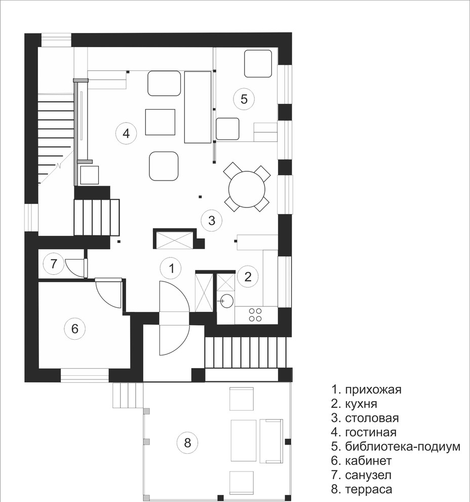 дом в мамонтовке