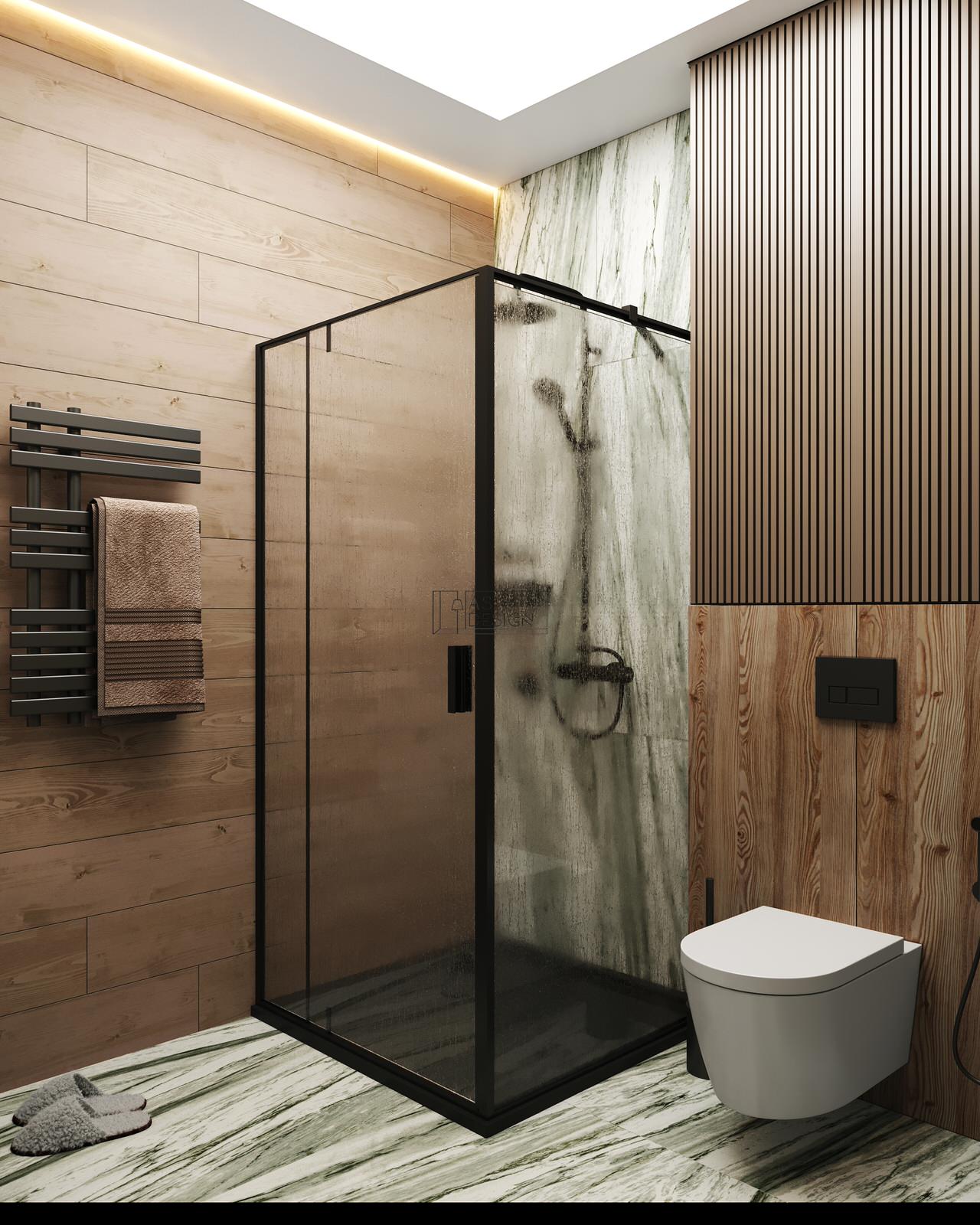 Проект загородного дома в стиле "Шале" Мск.обл. Мытищи