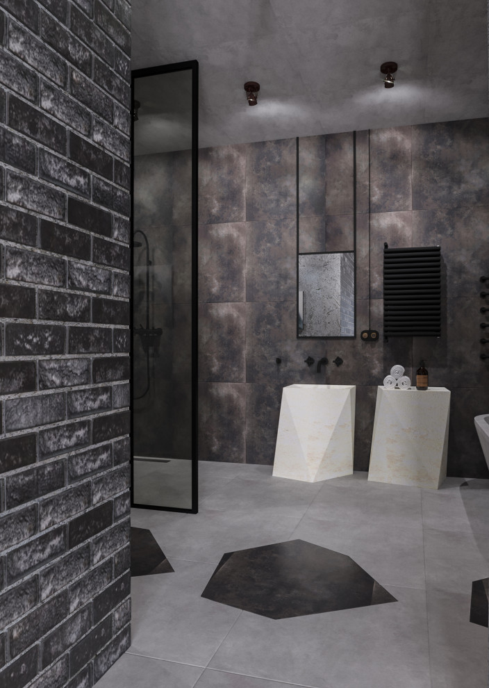 ЖК "Мосфильмовская". Дизайн-проект в стиле Loft