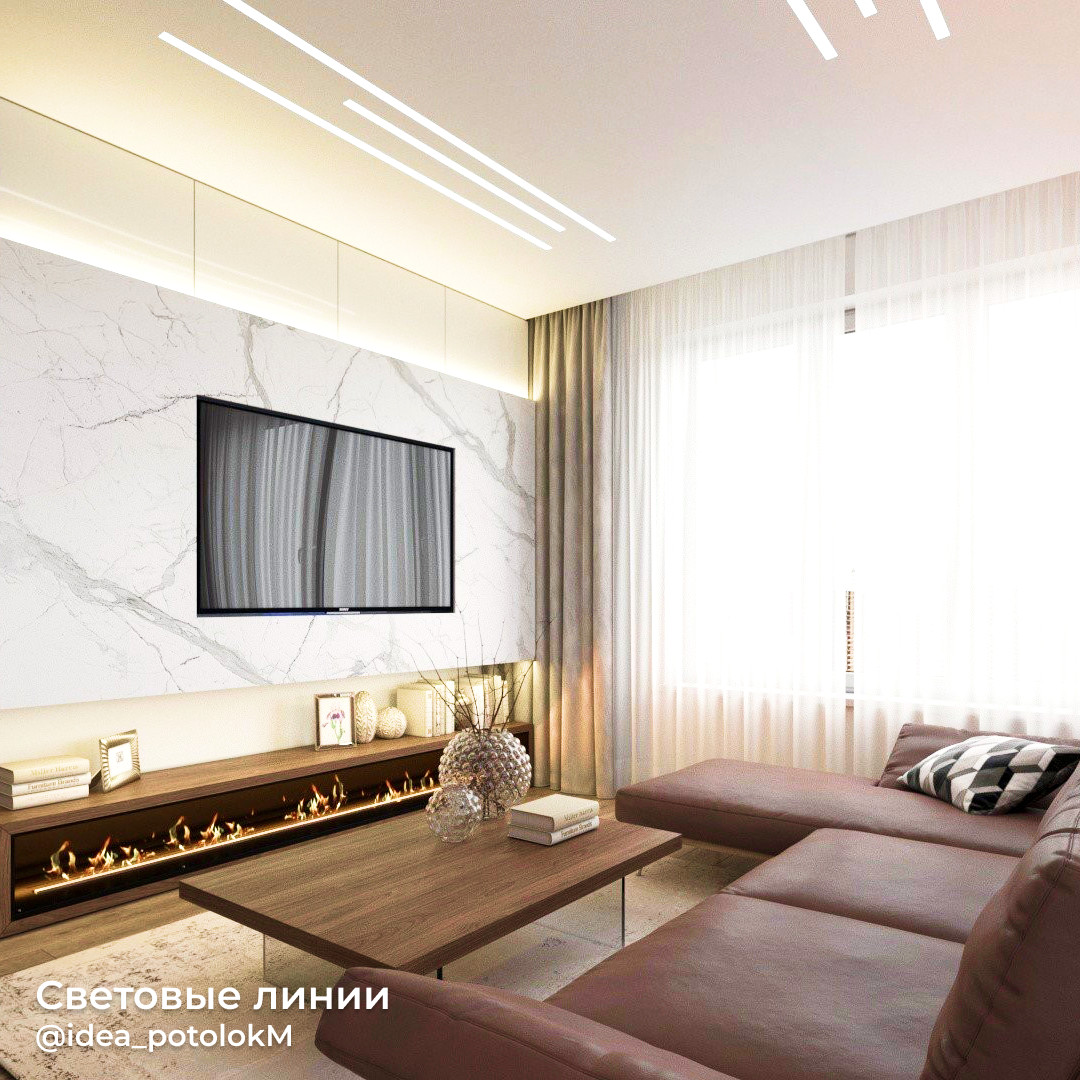 Обложка проекта: Световые линии iDEA
