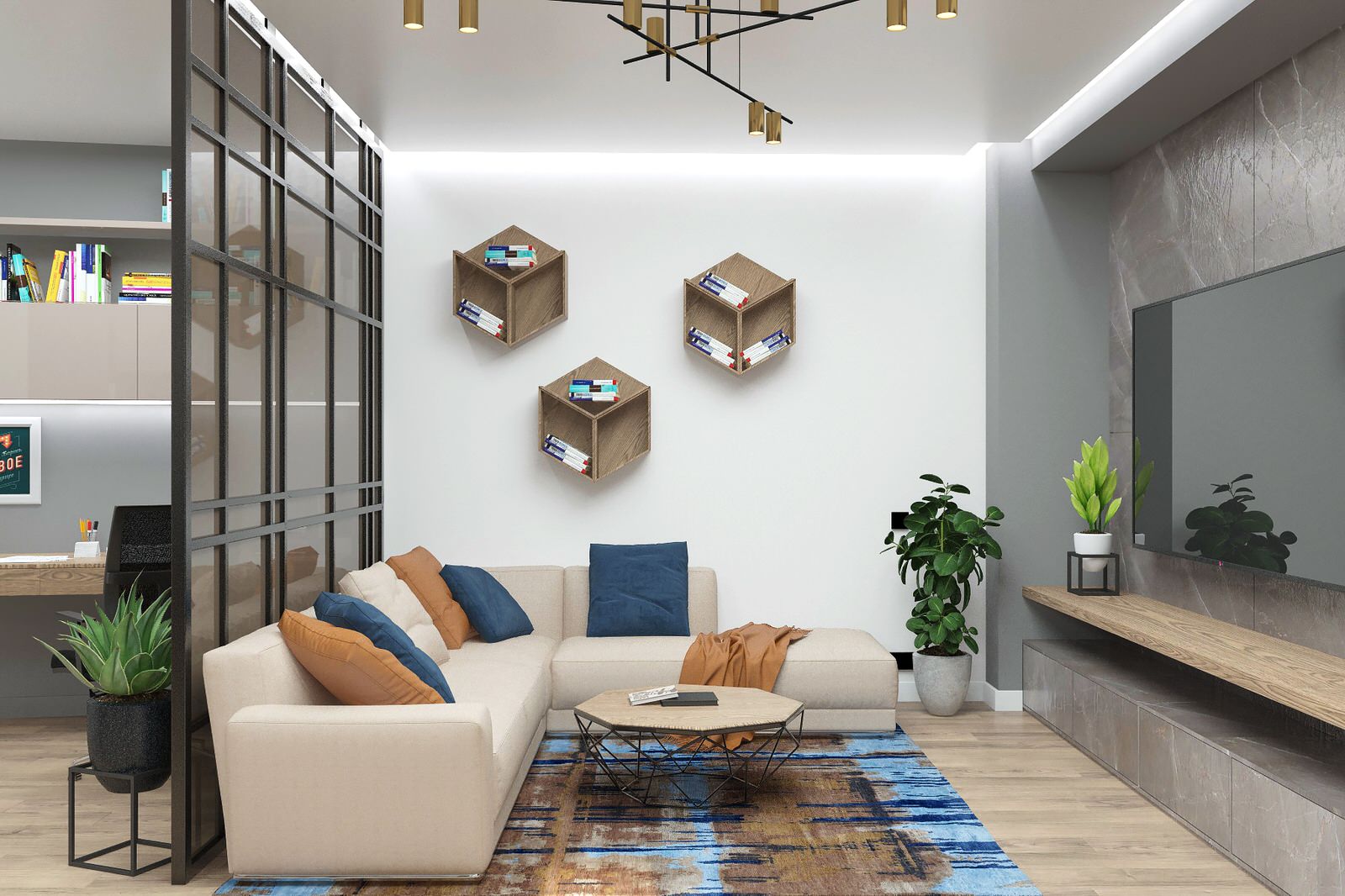 Квартира 57м2 для молодого парня