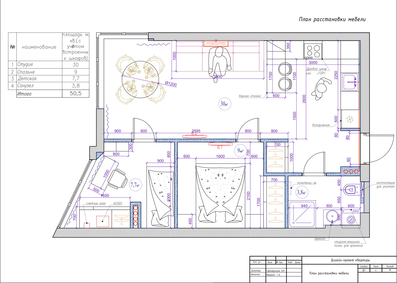 Квартира для отдыха 50 кв.м