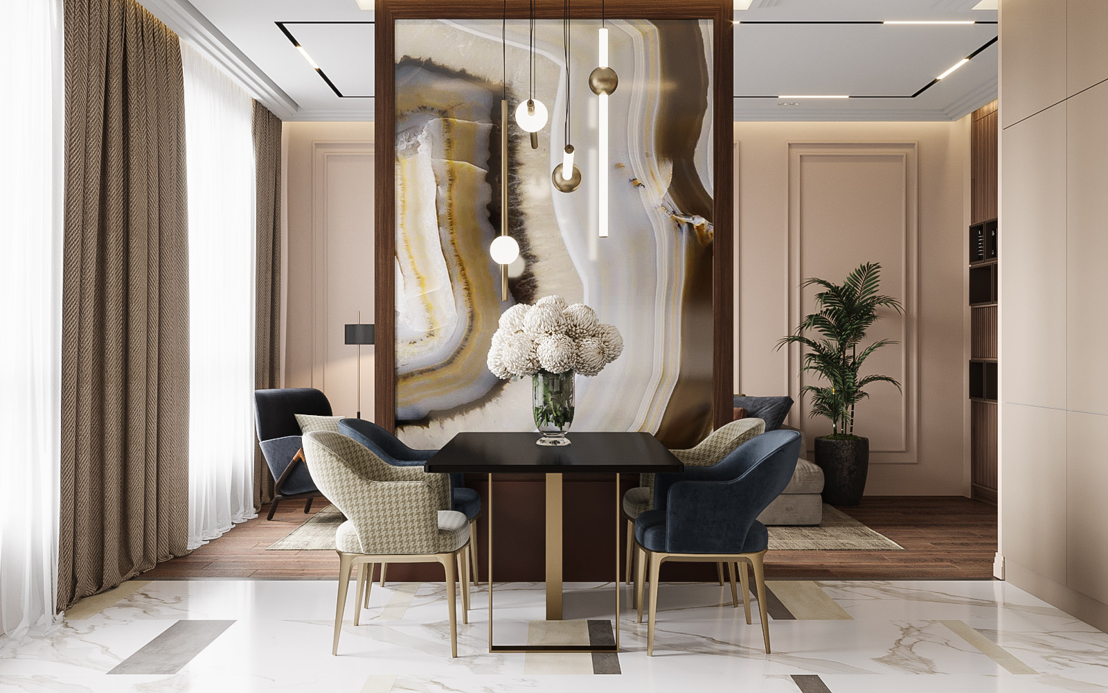 Marble. Квартира в ЖК Новый город, 100 кв.м