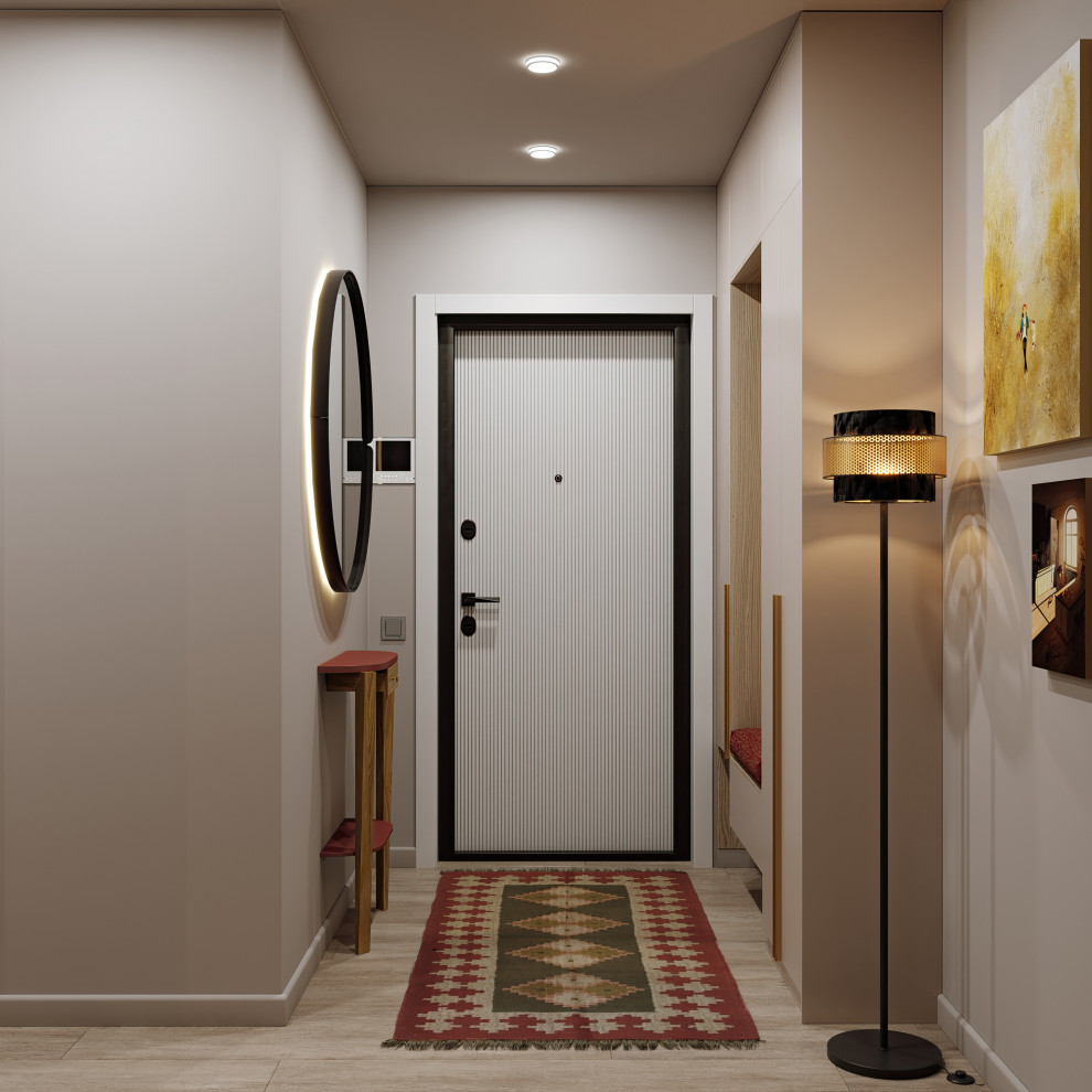 Прихожая в доме серии П-44